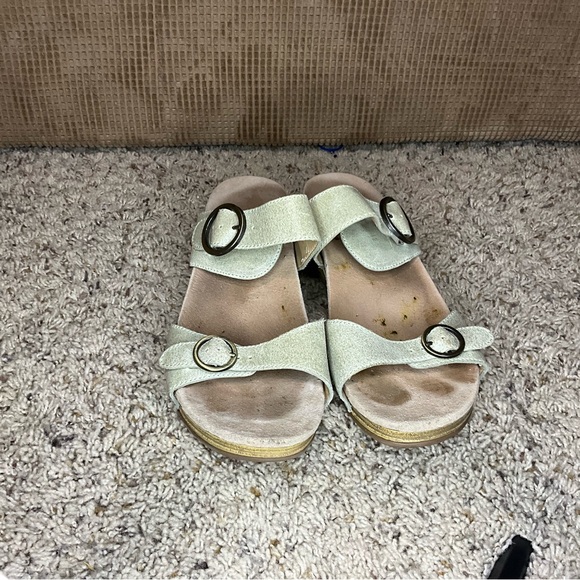 DANSKO Cream Sandals with Buckle Detail SIZE 39 - Picture 10 of 15